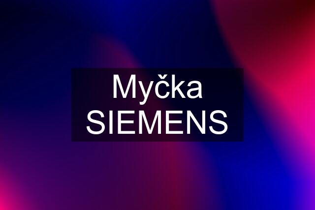 Myčka SIEMENS