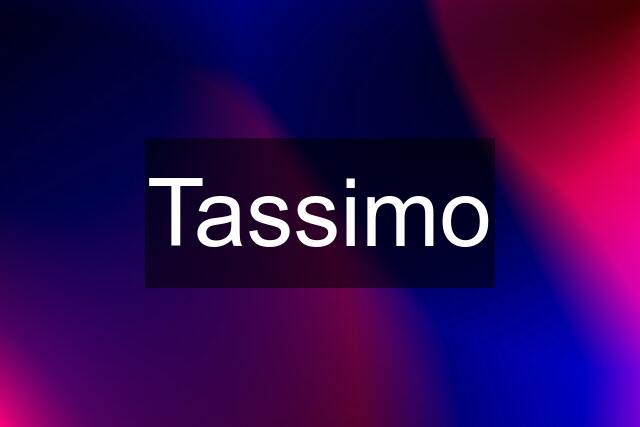 Tassimo