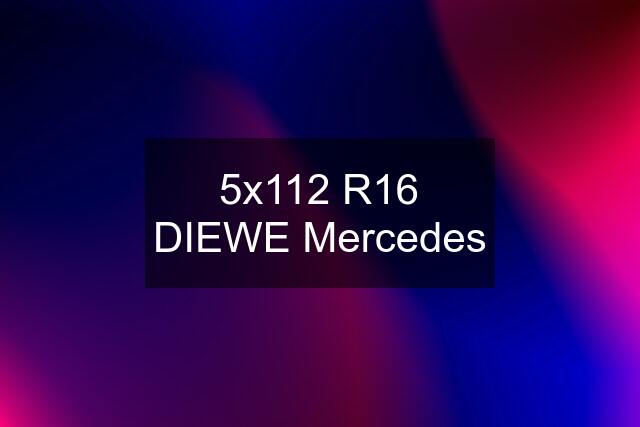 5x112 R16 DIEWE Mercedes