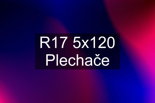 R17 5x120 Plechače