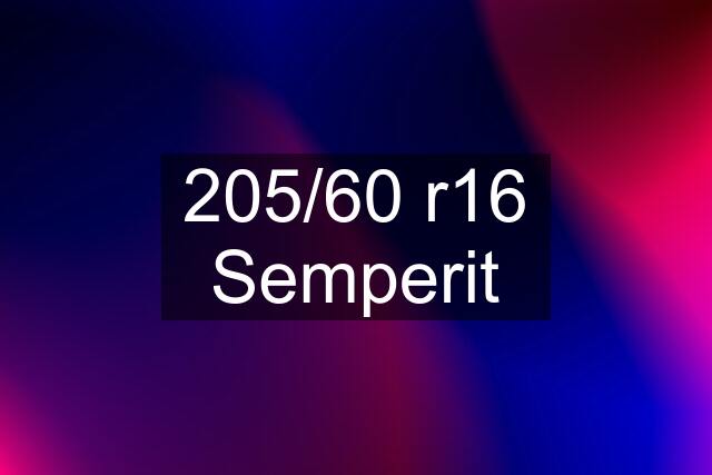 205/60 r16 Semperit