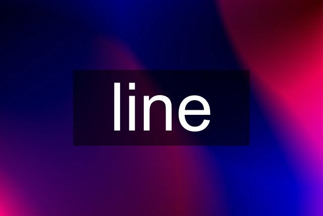line
