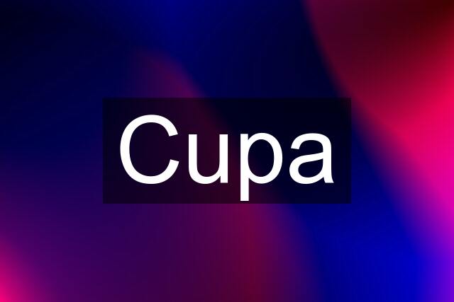 Cupa