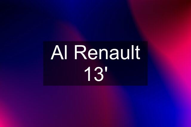 Al Renault 13'