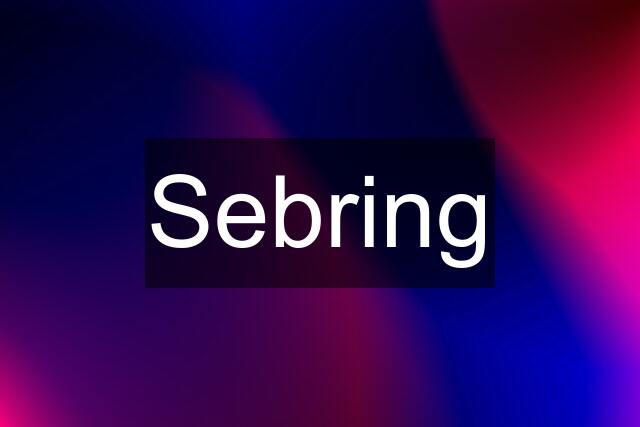 Sebring