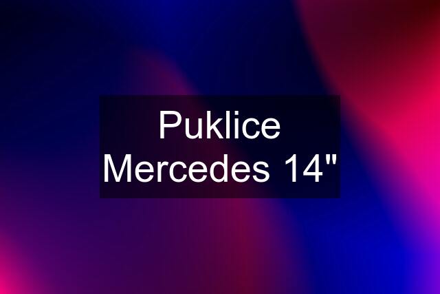 Puklice Mercedes 14"