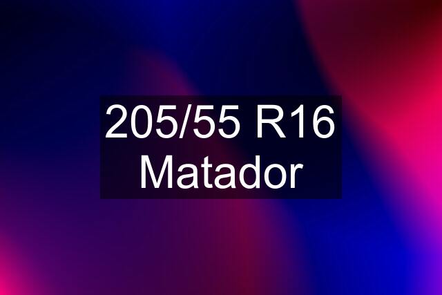 205/55 R16 Matador