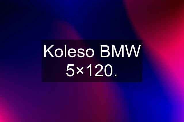 Koleso BMW 5×120.
