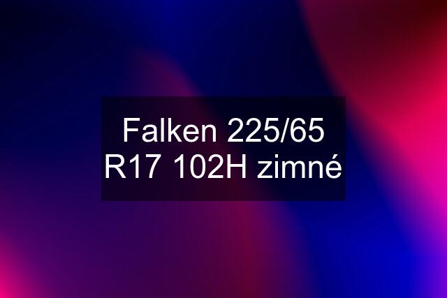 Falken 225/65 R17 102H zimné