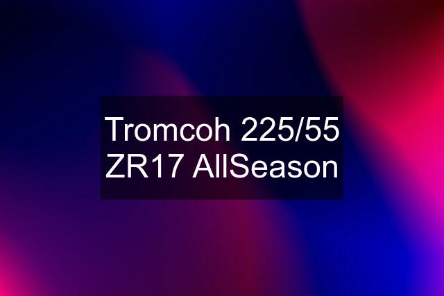 Tromcoh 225/55 ZR17 AllSeason