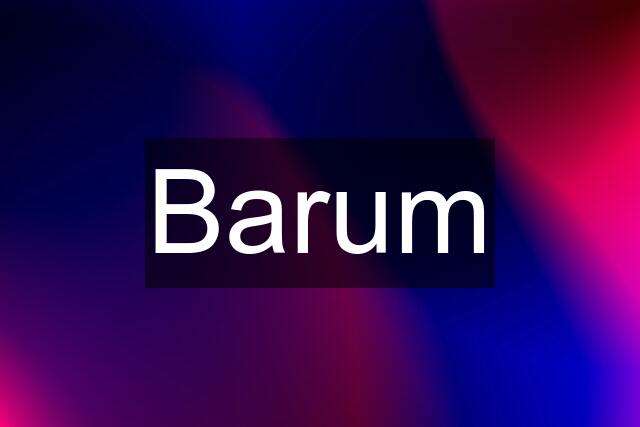 Barum