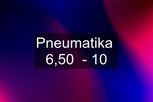 Pneumatika  6,50  - 10