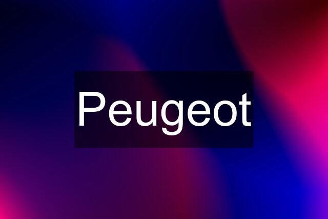 Peugeot