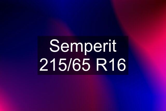 Semperit 215/65 R16