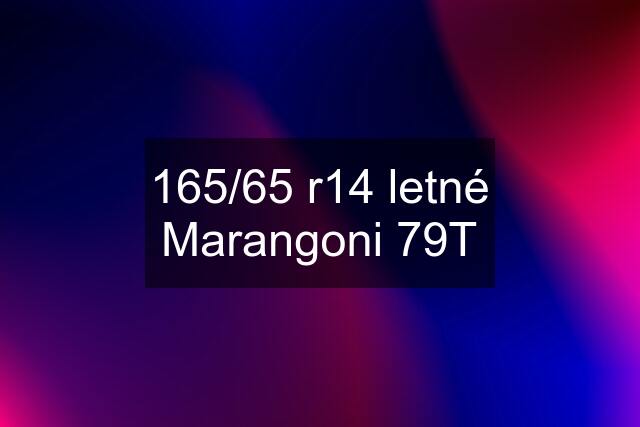 165/65 r14 letné Marangoni 79T