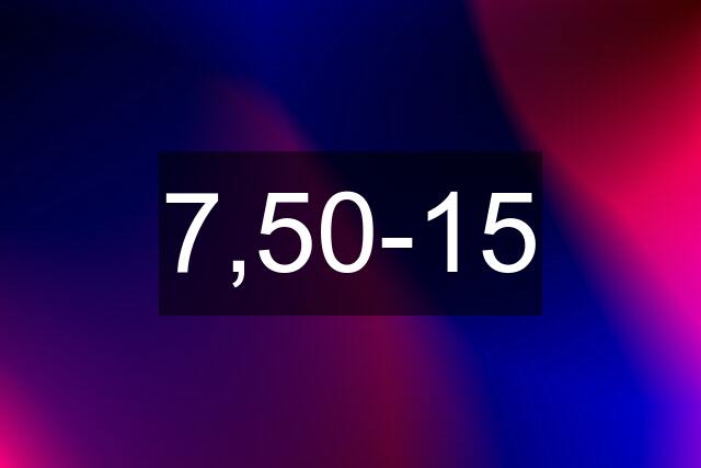 7,50-15