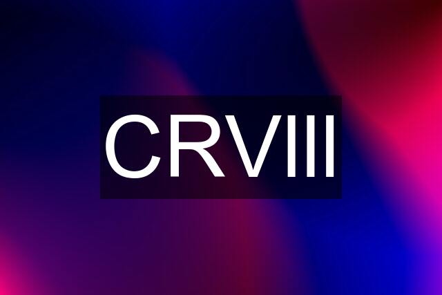 CRVlll