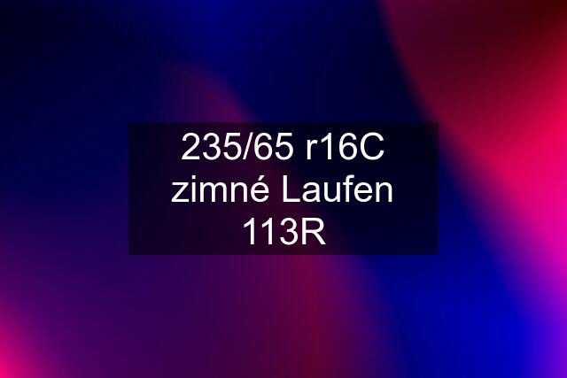 235/65 r16C zimné Laufen 113R