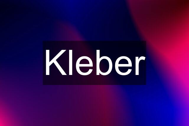 Kleber