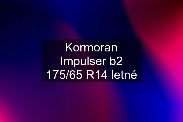 Kormoran Impulser b2 175/65 R14 letné