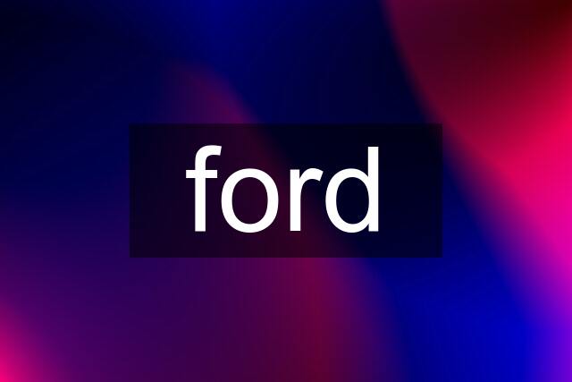 ford