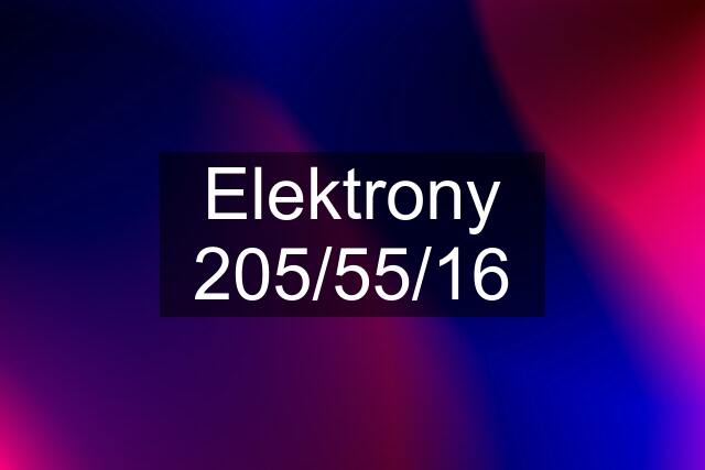 Elektrony 205/55/16