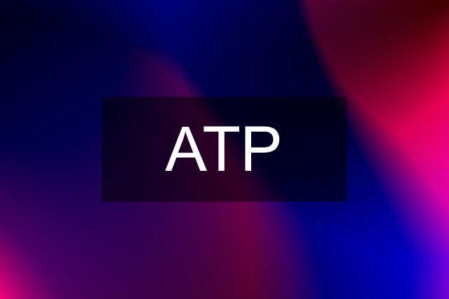 ✅️ ATP ❌️