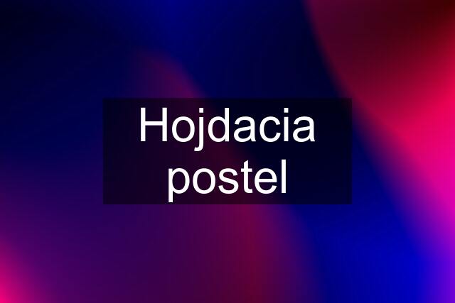 Hojdacia postel