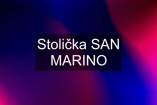 Stolička SAN MARINO