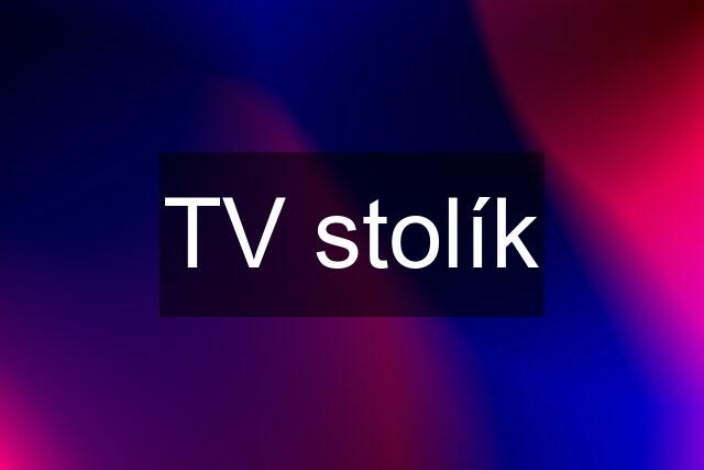 TV stolík