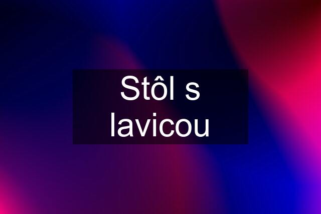 Stôl s lavicou