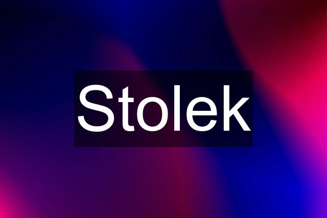 Stolek