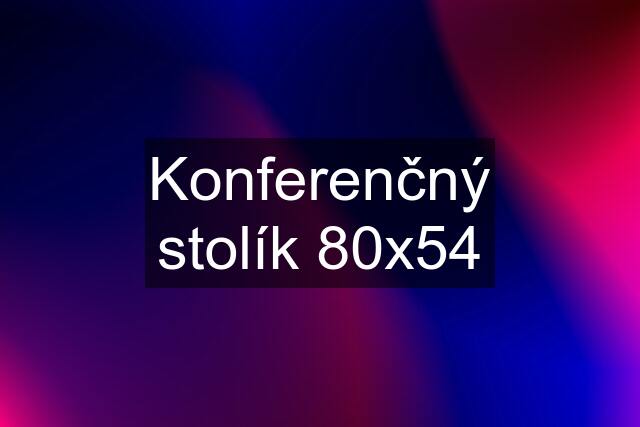 Konferenčný stolík 80x54