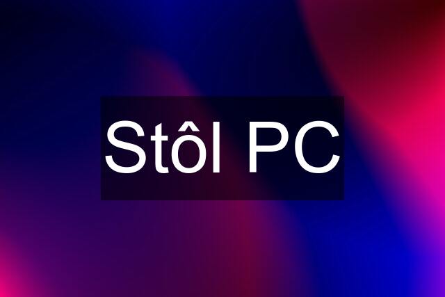 Stôl PC