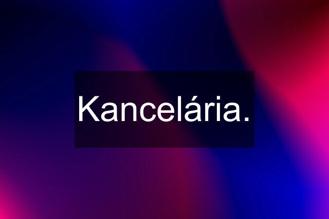 Kancelária.