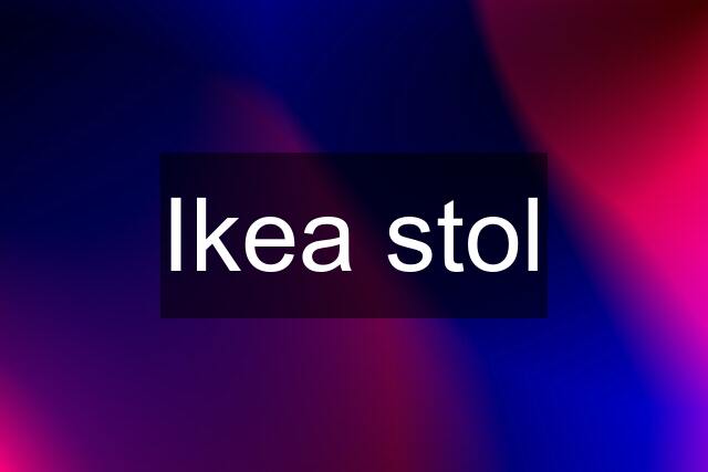 Ikea stol