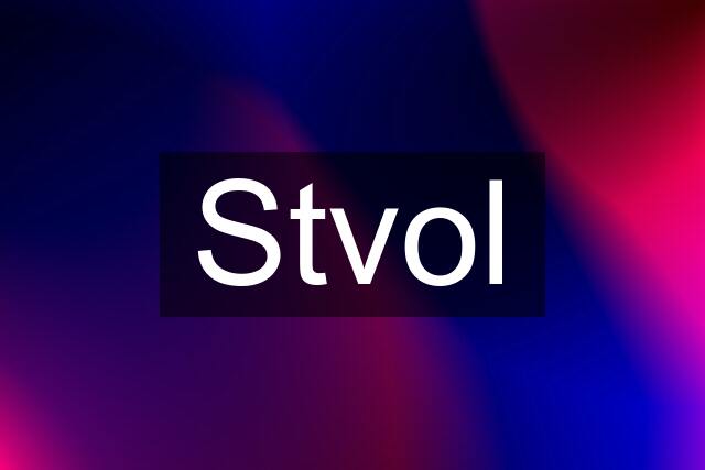 Stvol