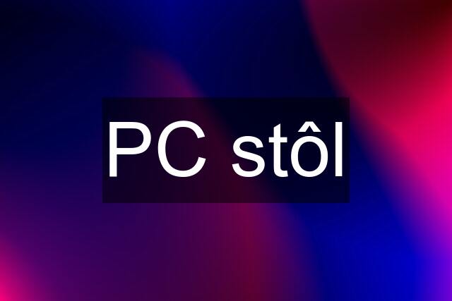 PC stôl