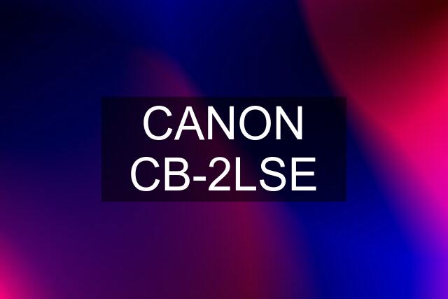 CANON CB-2LSE