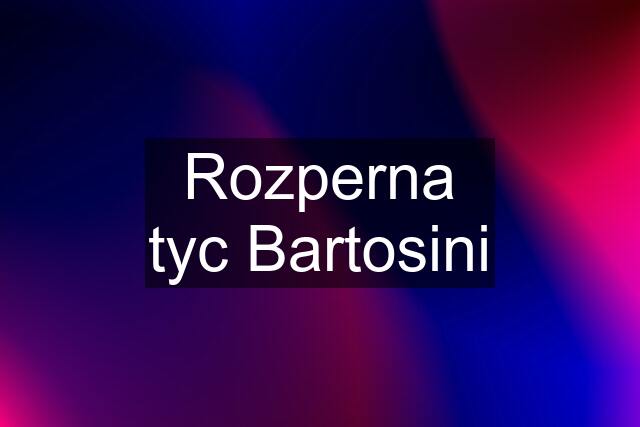 Rozperna tyc Bartosini