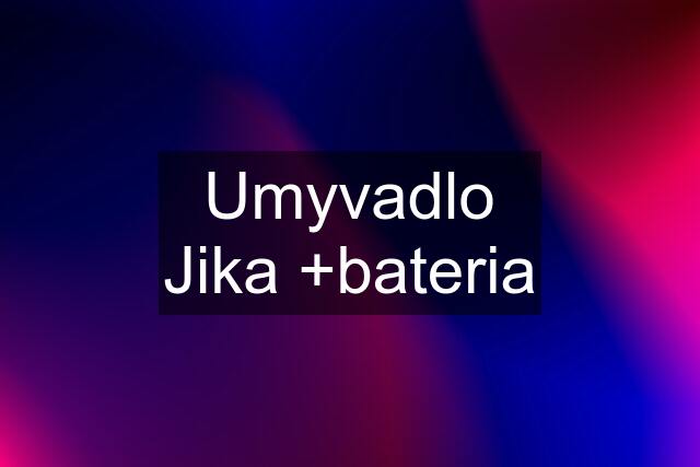 Umyvadlo Jika +bateria