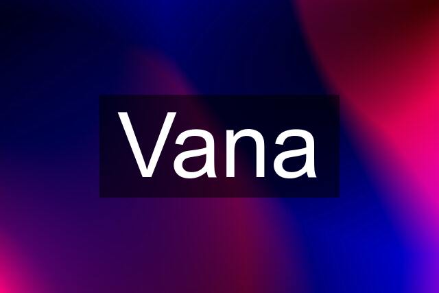 Vana