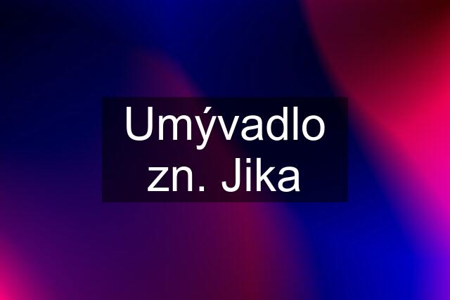 Umývadlo zn. Jika