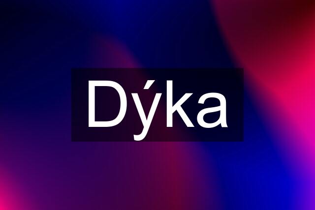 Dýka