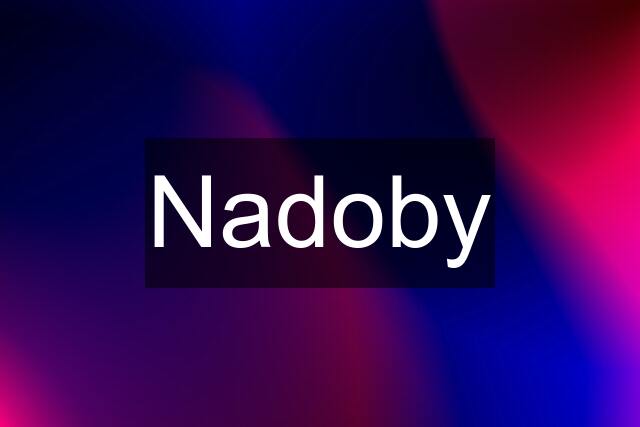 Nadoby