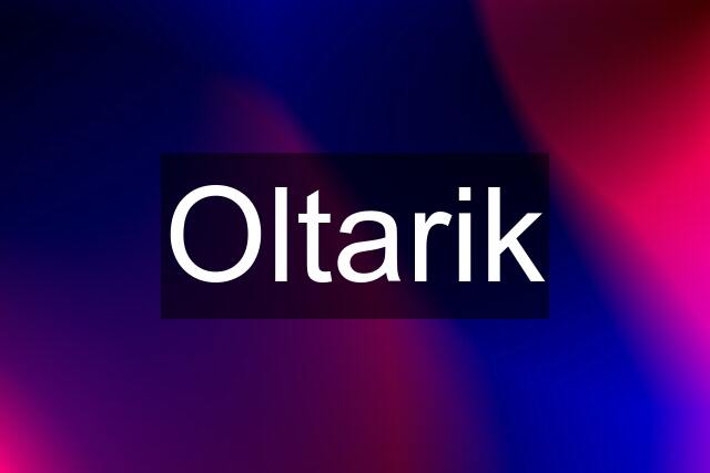 Oltarik