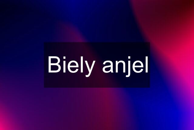 Biely anjel