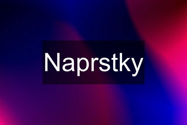 Naprstky