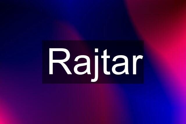 Rajtar