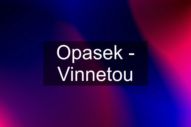 Opasek - Vinnetou